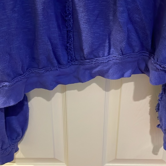 We the free/Free People short cardigan in a purpley blue size small - Picture 8 of 8